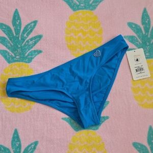 Body Glove Blue Bikini Bottom Classic Swimwear
